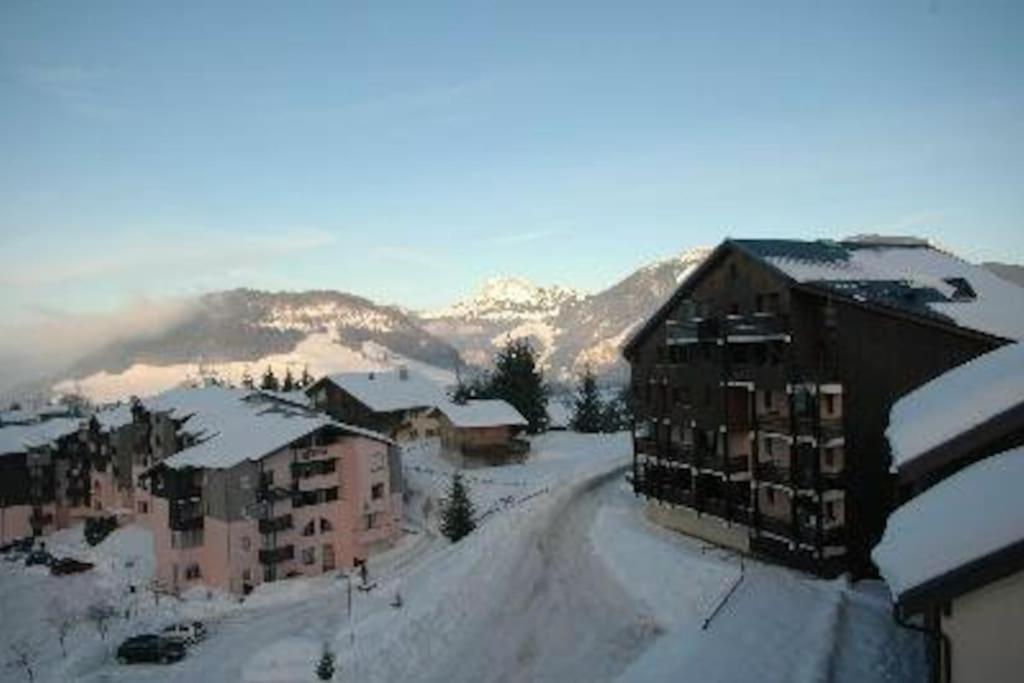 Appartement Montagne La Vallee Verte Coeur Station Hirmentaz Bellevaux Luaran gambar