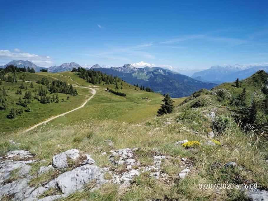 Appartement Montagne La Vallee Verte Coeur Station Hirmentaz Bellevaux Luaran gambar